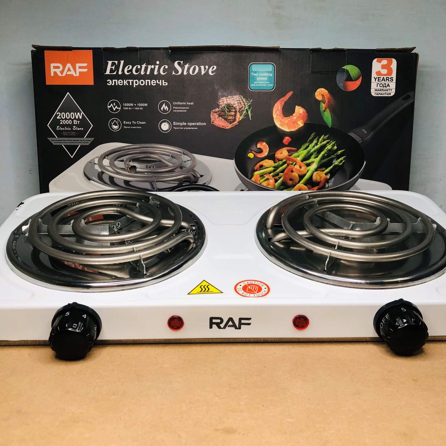 Double Sided Electric Stove