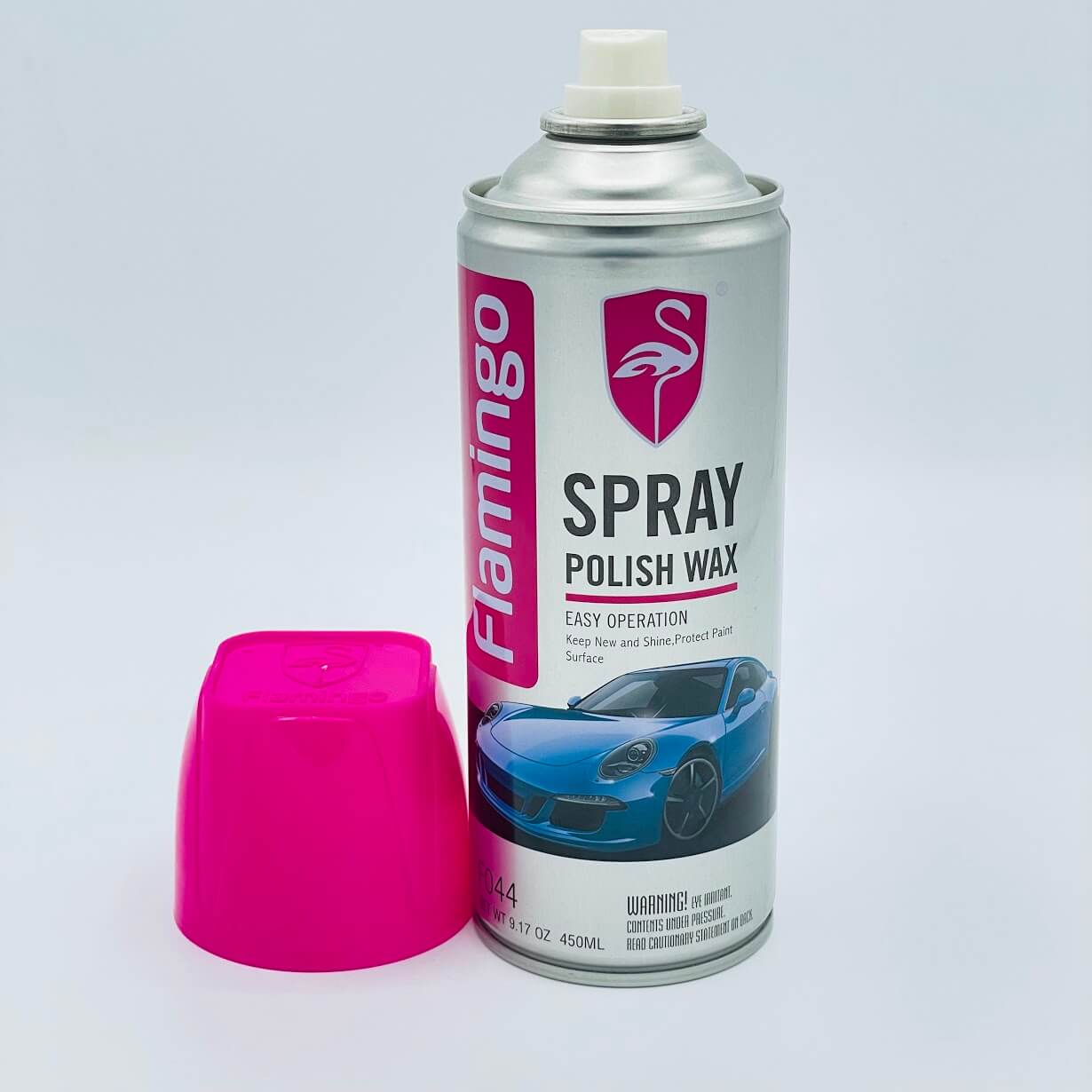 Flamingo Spray Polish Car & Bike Wax & Spray-Shine – 450 ml