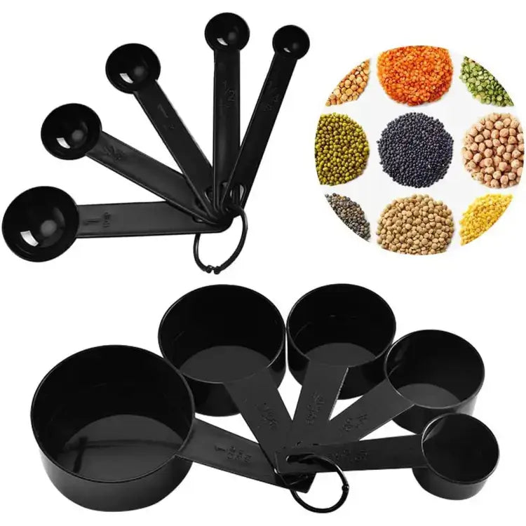 10pcs/set Kitchen Measuring Spoons