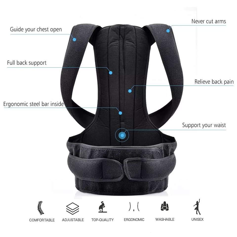 Posture Corrector Belt For Spine And Back Pain