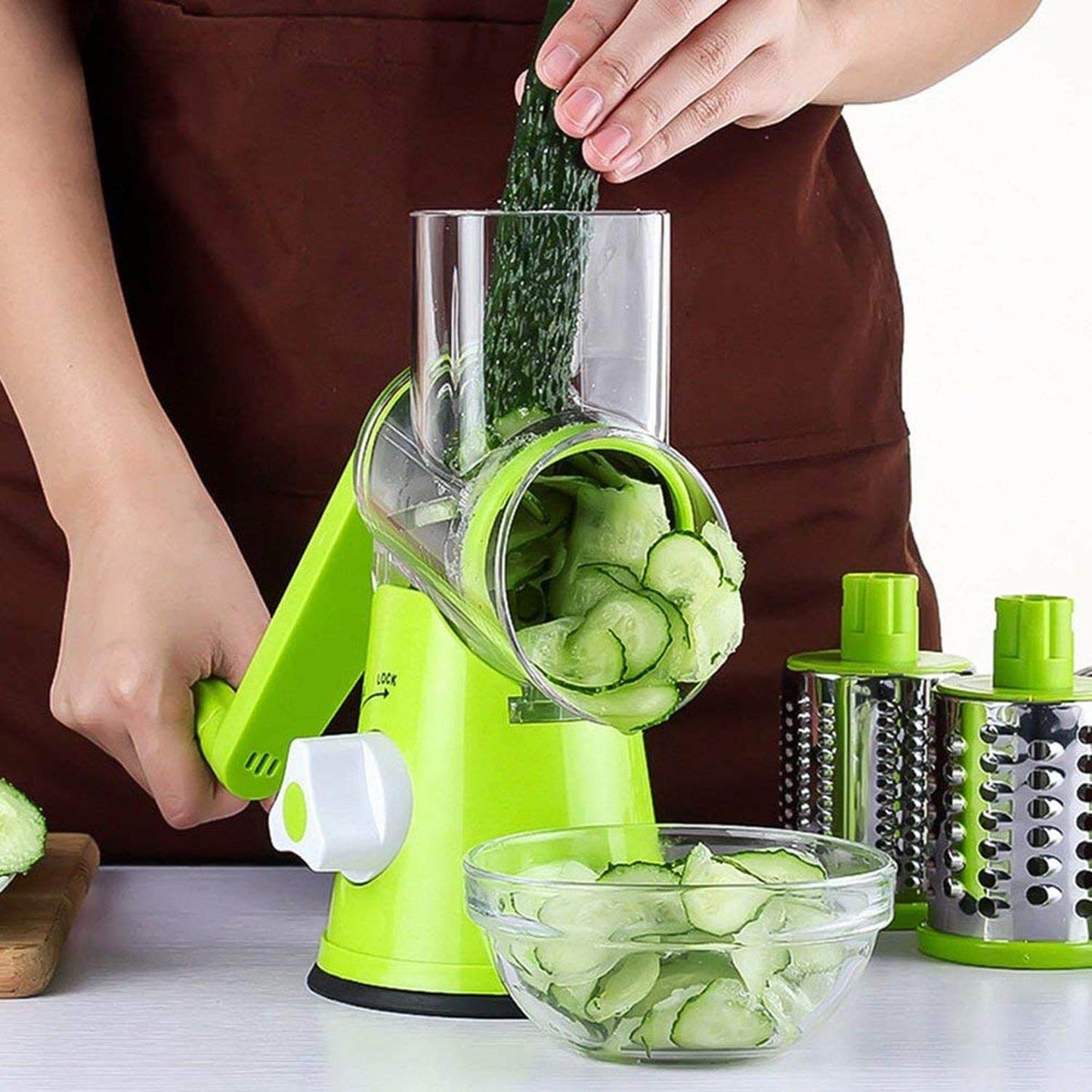 Manual Vegetable Spiral Slicer