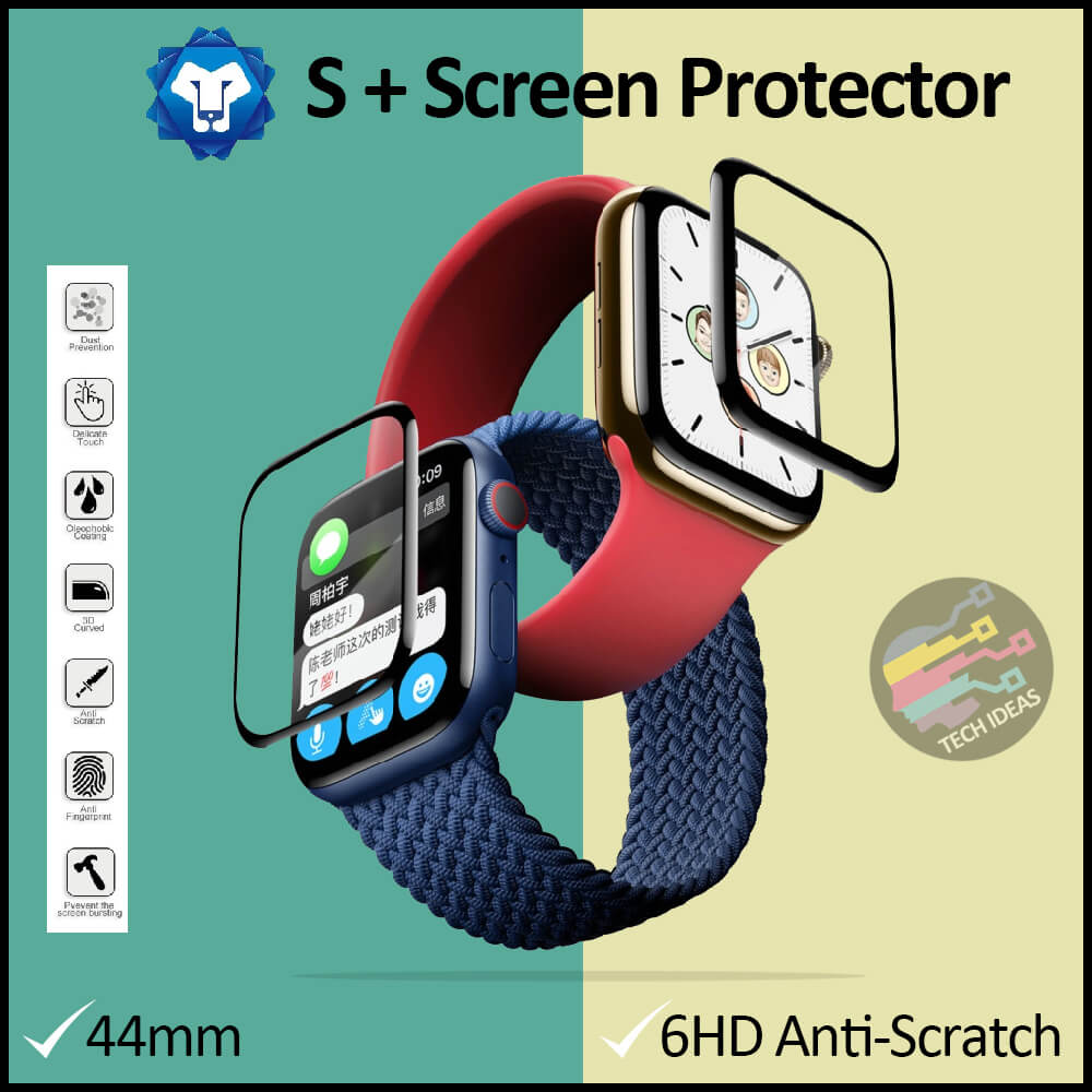 LITO 3D Curved Watch Screen Protector Full Coverage Smoothly Touch Strongest Edges