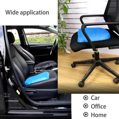 Breathable Ice Cooling Gel Pad Seat Cushion For Home Office Chair Cars