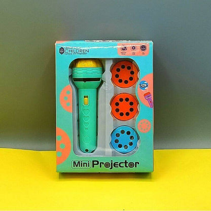 Mini Flashlight Slide Projector Toy For Kids Projector Torch