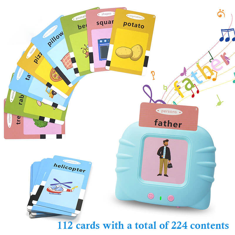 English Audible Card Reading Machine Baby Preschool Toys Early Education