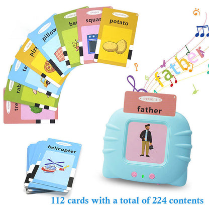 English Audible Card Reading Machine Baby Preschool Toys Early Education