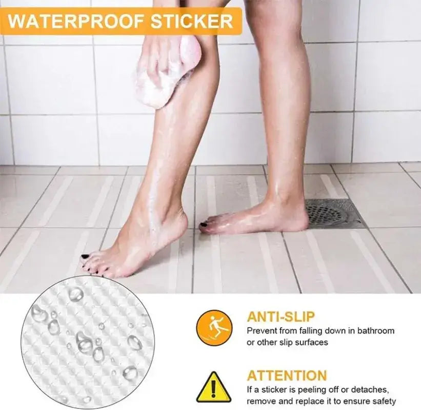 5Pcs Anti Skid Tape for Shower Tub Floor