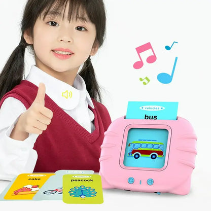 English Audible Card Reading Machine Baby Preschool Toys Early Education