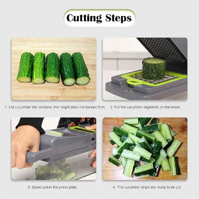 14 In 1 Multifunctional Vegetable Cutter