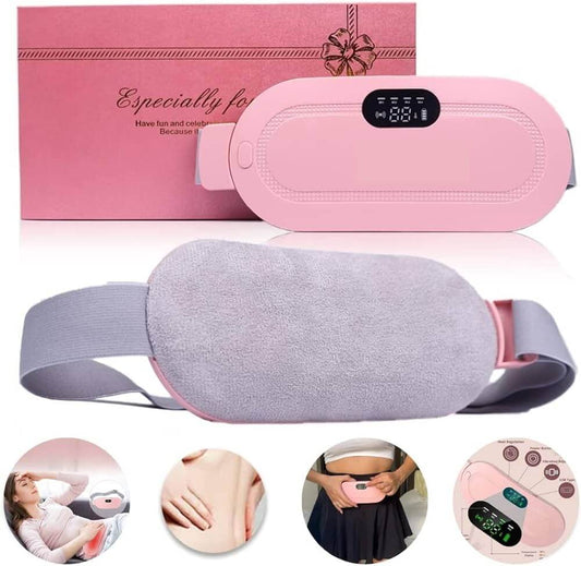 Electric Period Cramp Massager-RELIEF BELT -Portable Menstrual Heating Pad