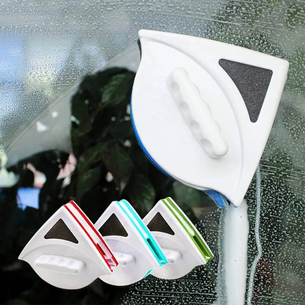 Double-Sided Window Glass Cleaning Tool Useful Magnetic Surface Cleaner Wiper Brush