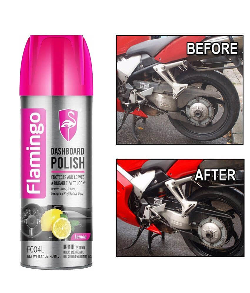 Flamingo Spray Polish Car & Bike Wax & Spray-Shine – 450 ml