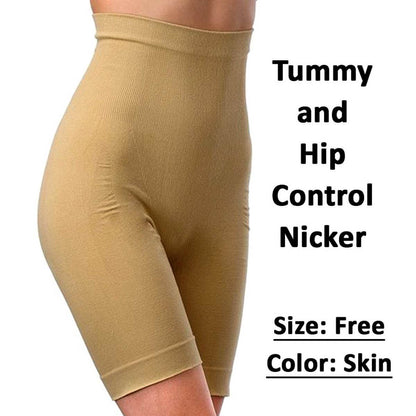 Half Body Shaper Seamless Tummy Trimmer High Waist Shapewear for Ladies