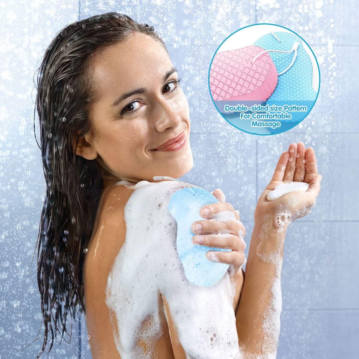 Luxe Bath Sponge for Effortless Dead Skin Removal