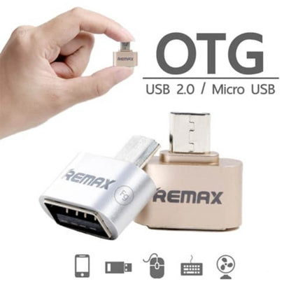 Micro USB OTG Connector to USB 3.0 Adapter for Smartphones(Pack of 2)