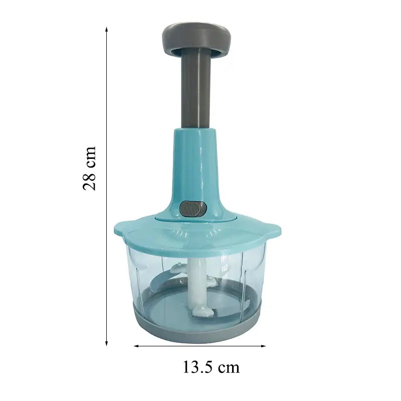 Multi Function Hand Pushing Chopper Manual Press