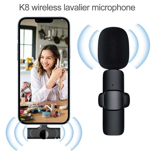 K8 Universal Wireless Microphone (High Quality)