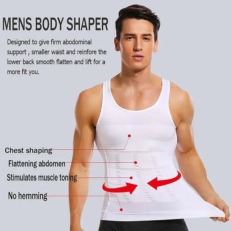 Men Slimming Body Shaper Corrective Posture (Imported)