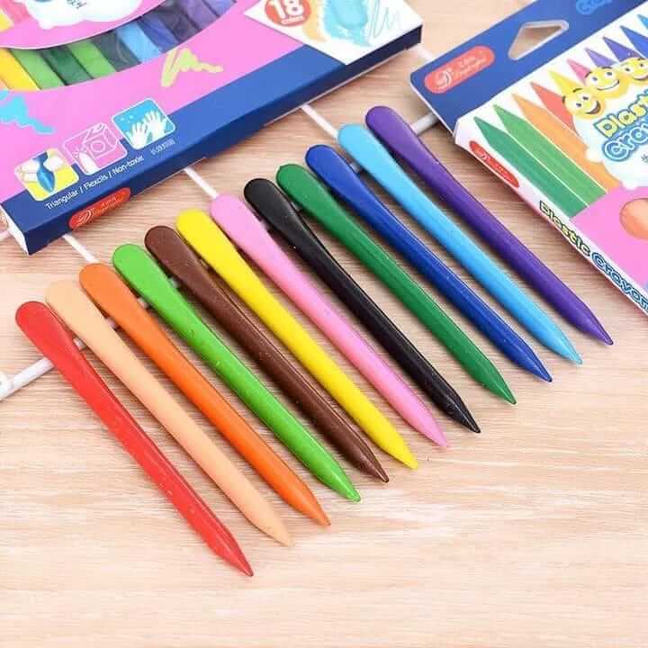 Plastic Crayons - Pack of 12