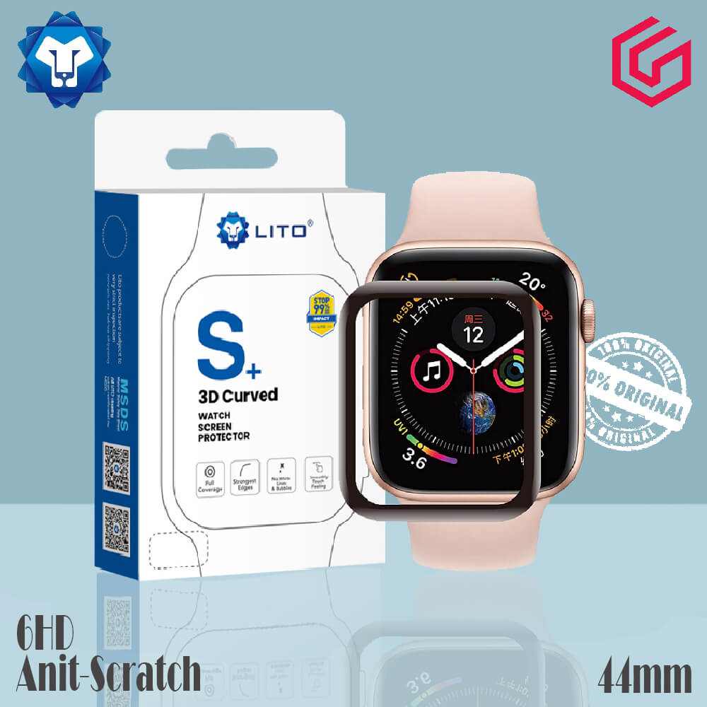 LITO 3D Curved Watch Screen Protector Full Coverage Smoothly Touch Strongest Edges