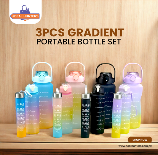 3 Pcs Gradient Bottle sets