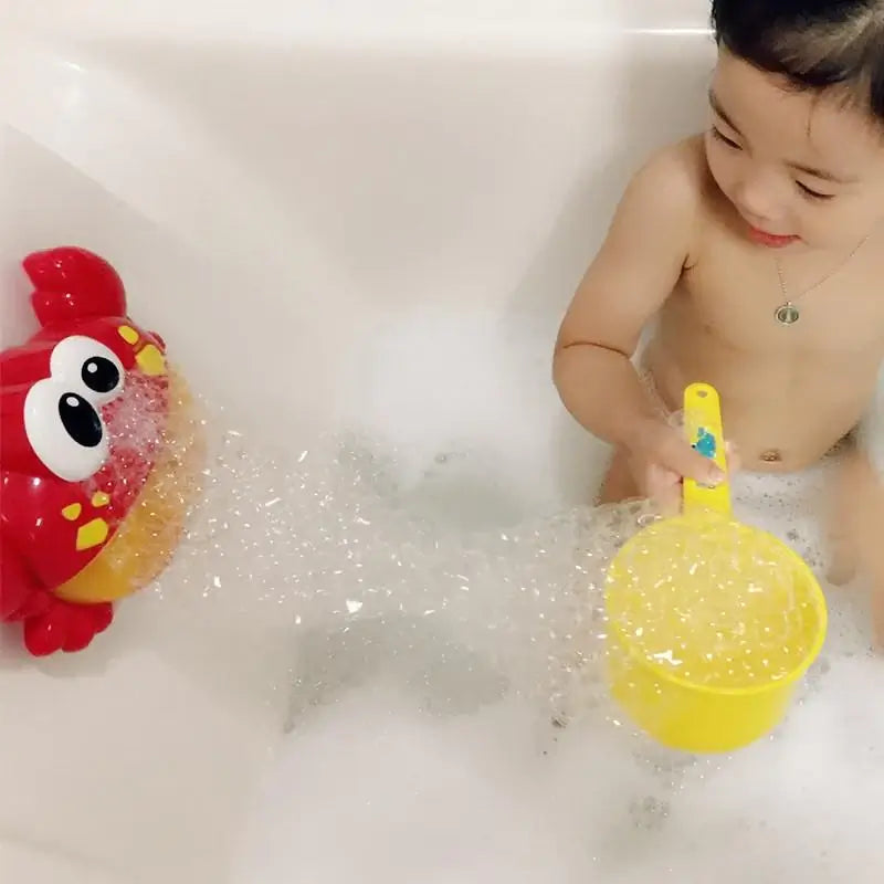 Bubble Crab Bath Toy