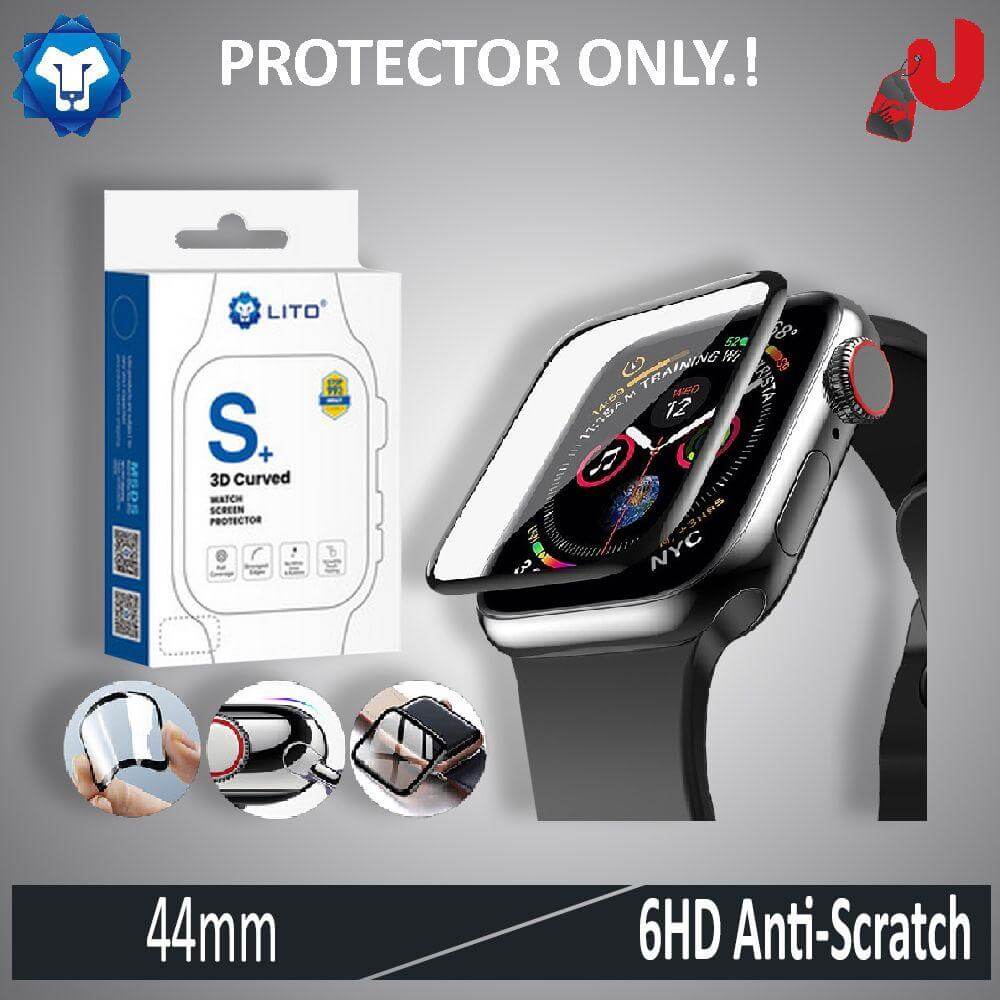 LITO 3D Curved Watch Screen Protector Full Coverage Smoothly Touch Strongest Edges