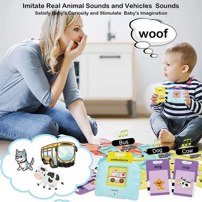 English Audible Card Reading Machine Baby Preschool Toys Early Education