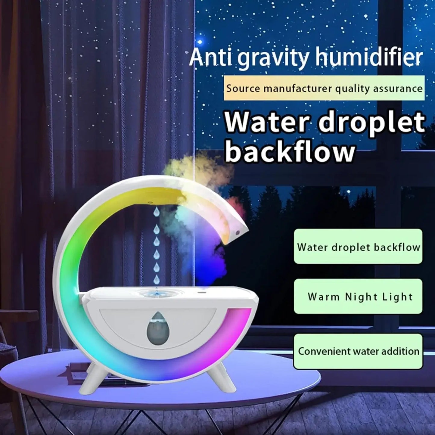 Humidifier Anti-Gravity G Lamp