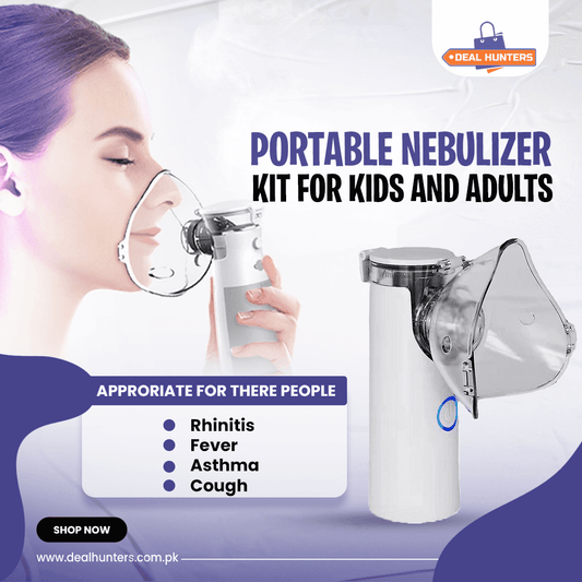 Portable Nebulizer Kit For Kids And Adults