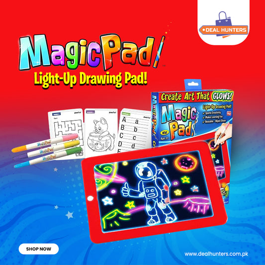 3D Magic Drawing Pad LED Writing Tablet Board