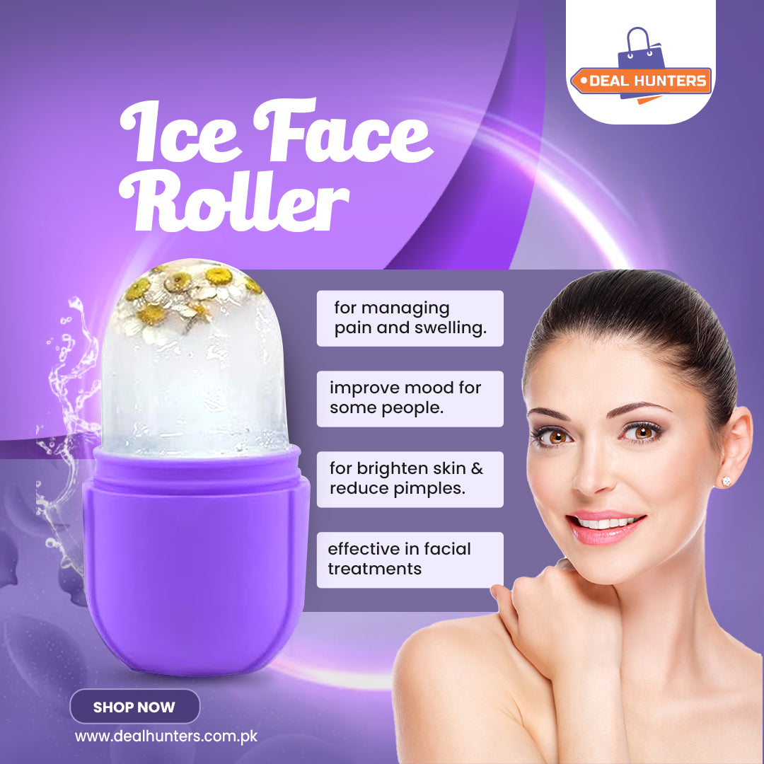 Silicone Ice Cube Trays Beauty Lifting Ice Ball Face Massager Contouring Eye Roller Facial Treatment