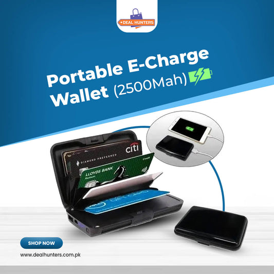 Portable E-Charge Wallet (2500Mah)