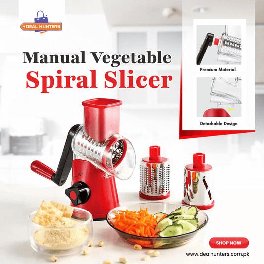 Manual Vegetable Spiral Slicer
