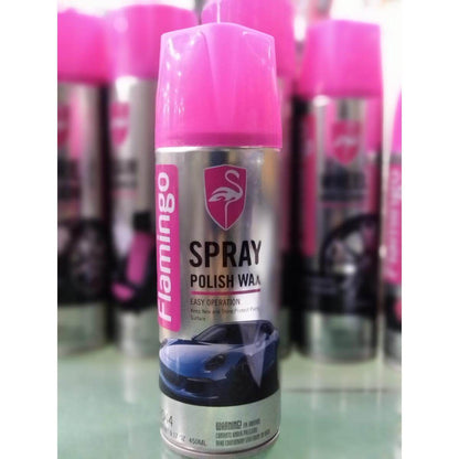 Flamingo Spray Polish Car & Bike Wax & Spray-Shine – 450 ml