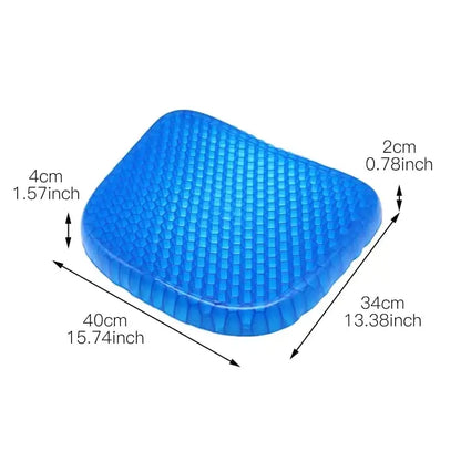 Breathable Ice Cooling Gel Pad Seat Cushion For Home Office Chair Cars