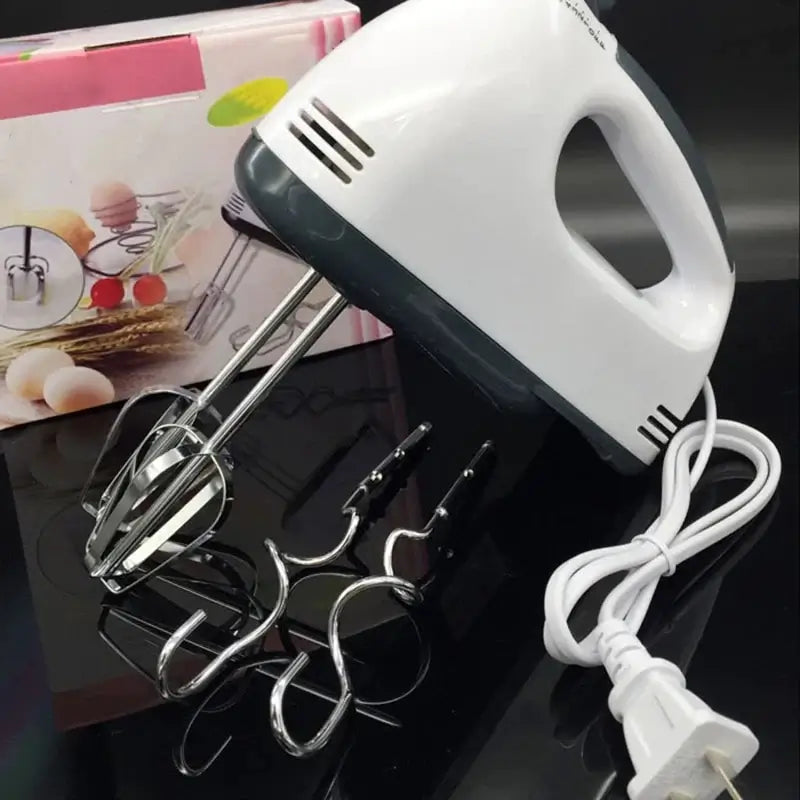 Scarlett Electric Powerful Scarlet Beater-Hand Mixer 180Watt - Folding - Mixing - Whisking With 4 Hooks - 7 Speed