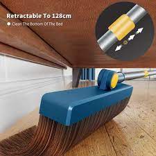 Attachable Broom With Dustpan