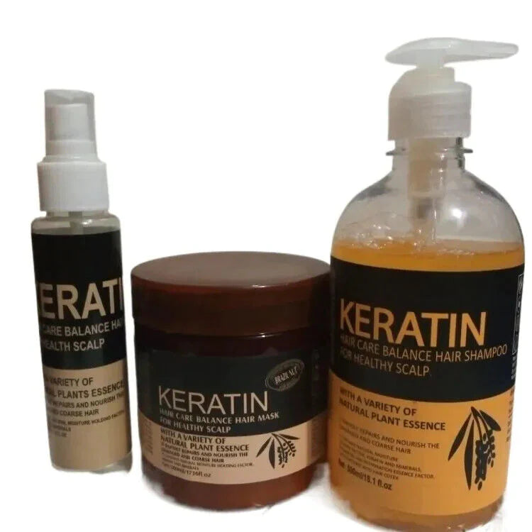 Power of Keratin with Our Pack of 3
