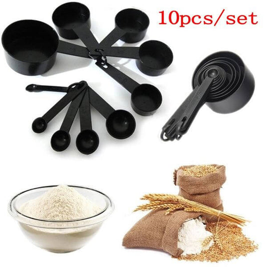 10pcs/set Kitchen Measuring Spoons