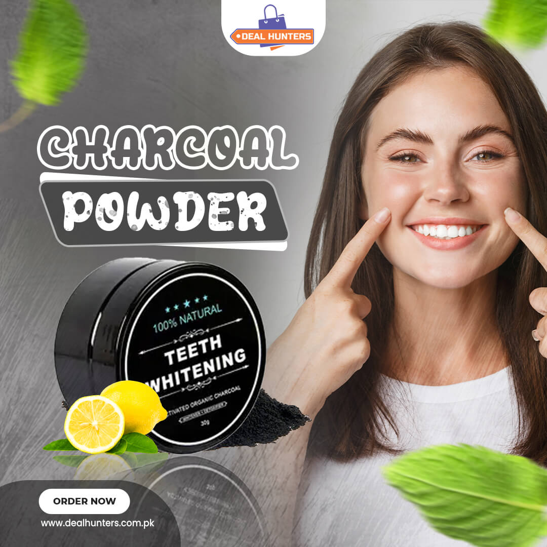 Teeth Whitening Charcoal Powder