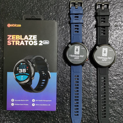 Stratos 2 Lite Smart Watch Outdoor Sports GPS BLE5.0 Compass Multiple Sport Modes Health Managment 1.32" IPS Color Screen